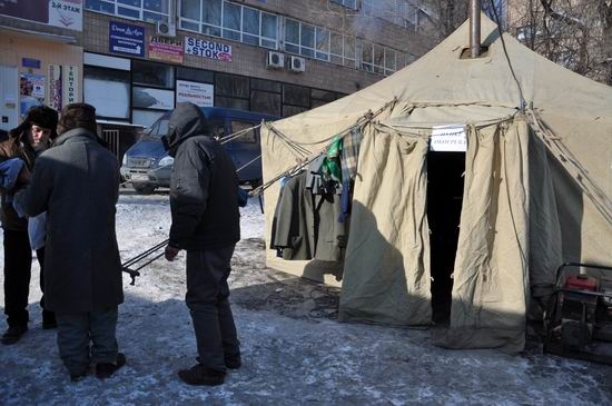 Двадцать пять человек умерли от переохлаждения в Донецкой области в январе 