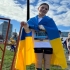 Дівчинка, яка отримала поранення на залізничному вокзалі у Краматорську, пробігла 5 км на Бостонському марафоні